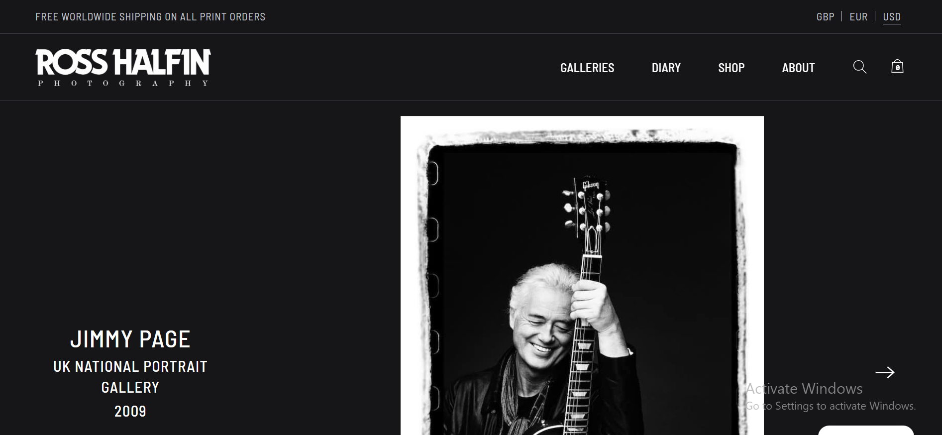 Ross Halfin Photography